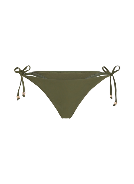 Bas de bikini string Luna, Vert