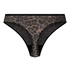 String Tara Leopard, Zwart