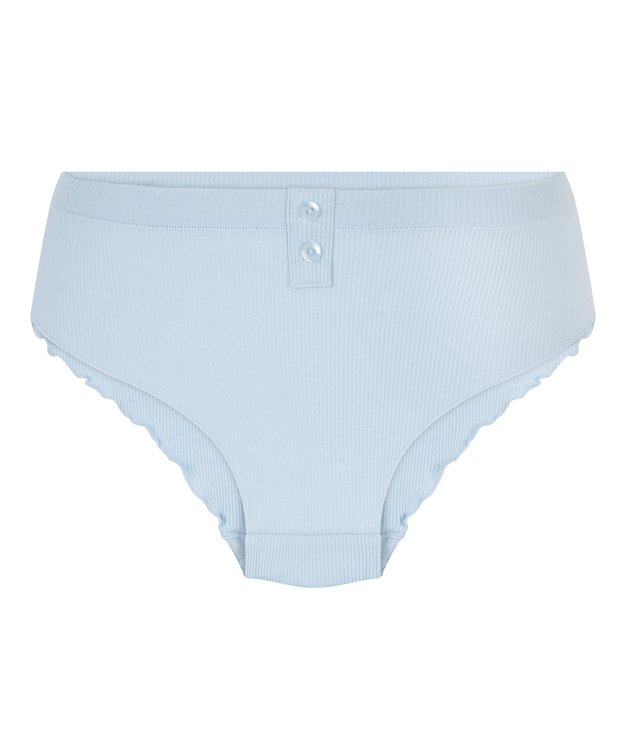 Geribde Brazilian short Renee, Blauw, main