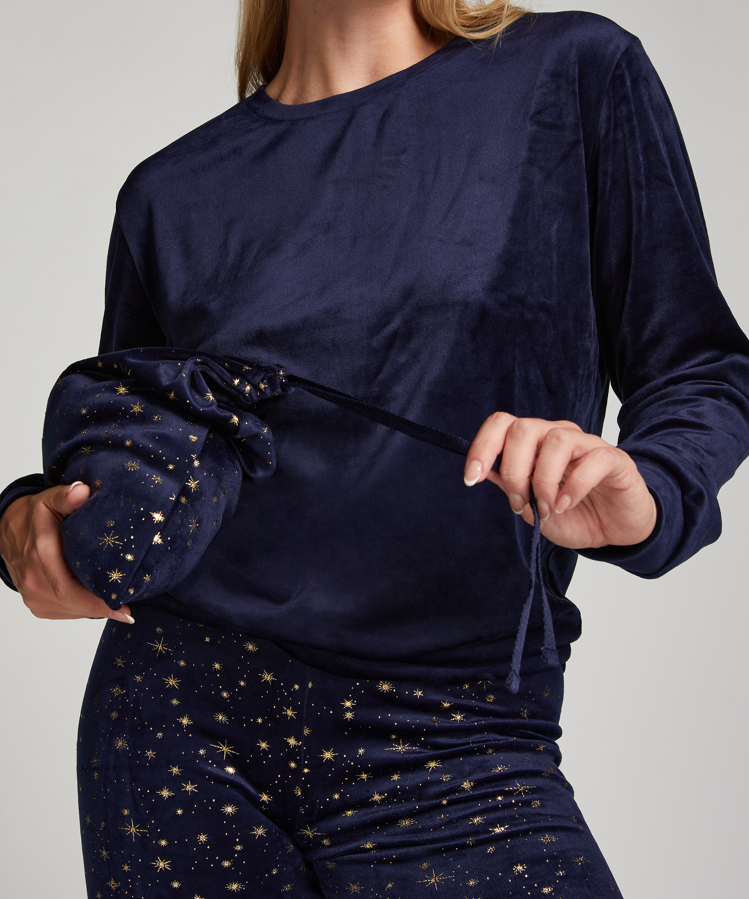 Pyjama set Stardust, Blauw, main