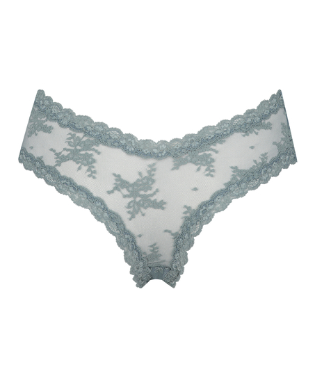 Slip br&eacute;silien V-shape mesh, Vert