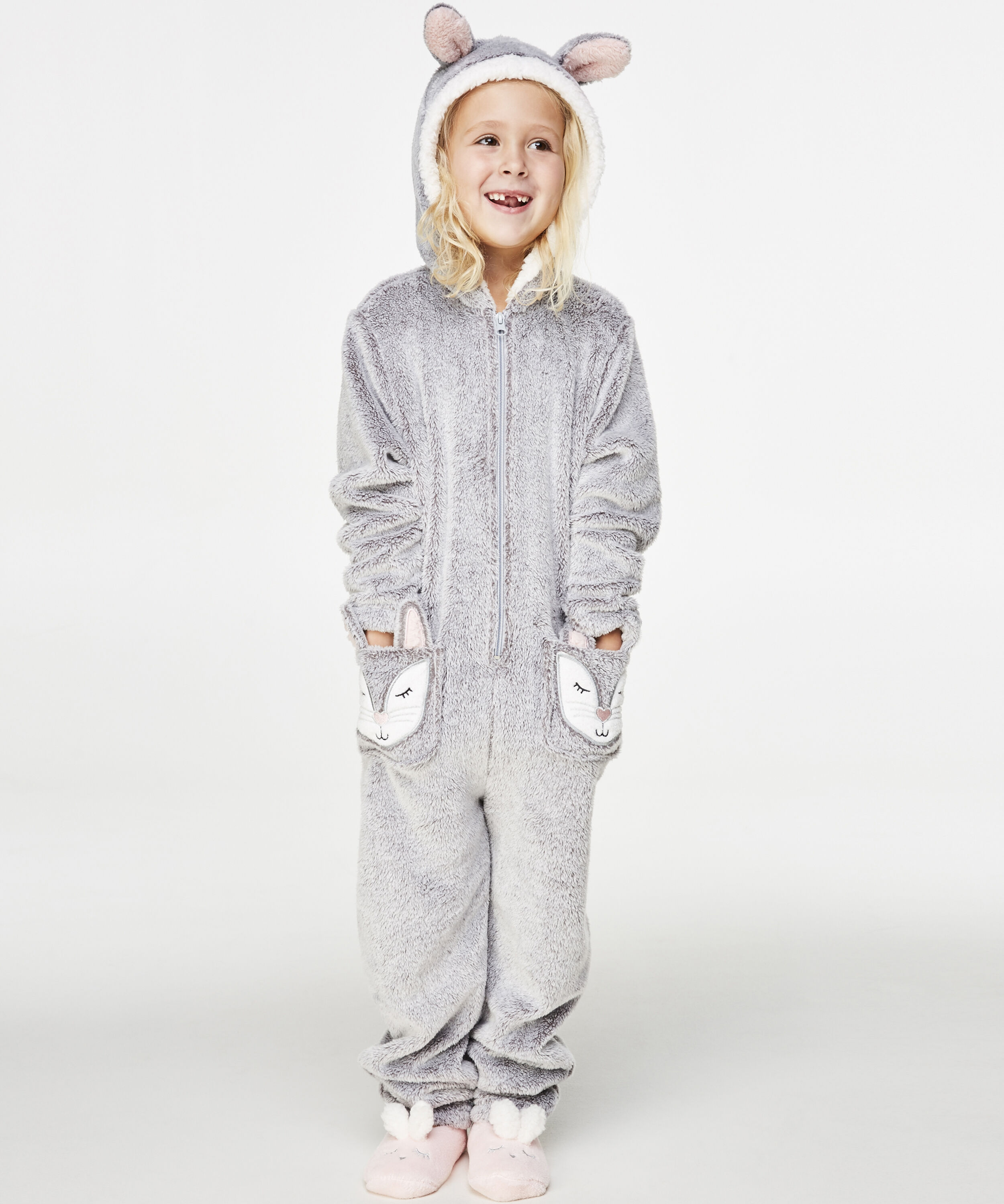 Onesie Kind, Grijs
