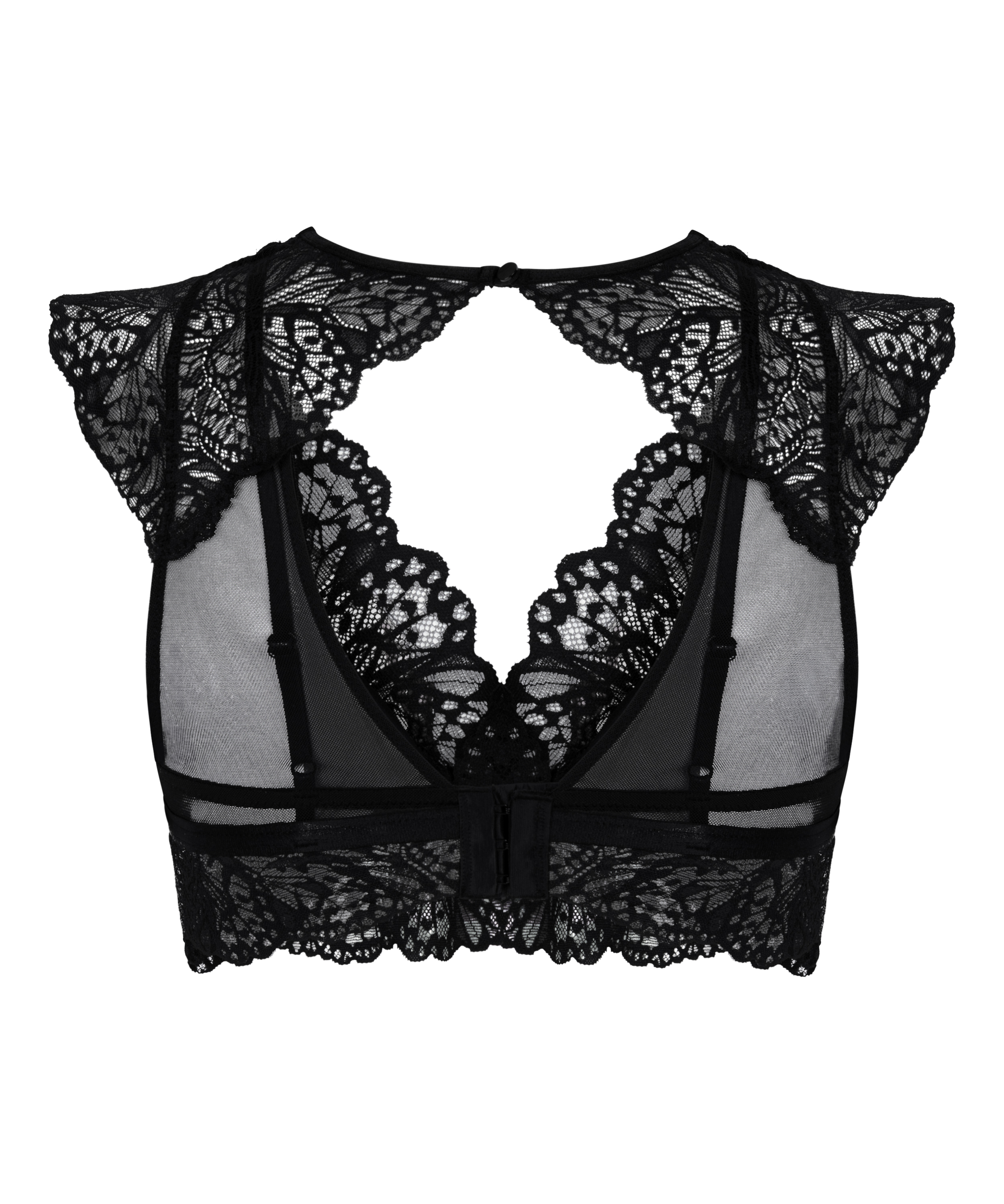Bralette Posie, Zwart, main