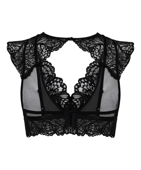Bralette Posie, Zwart