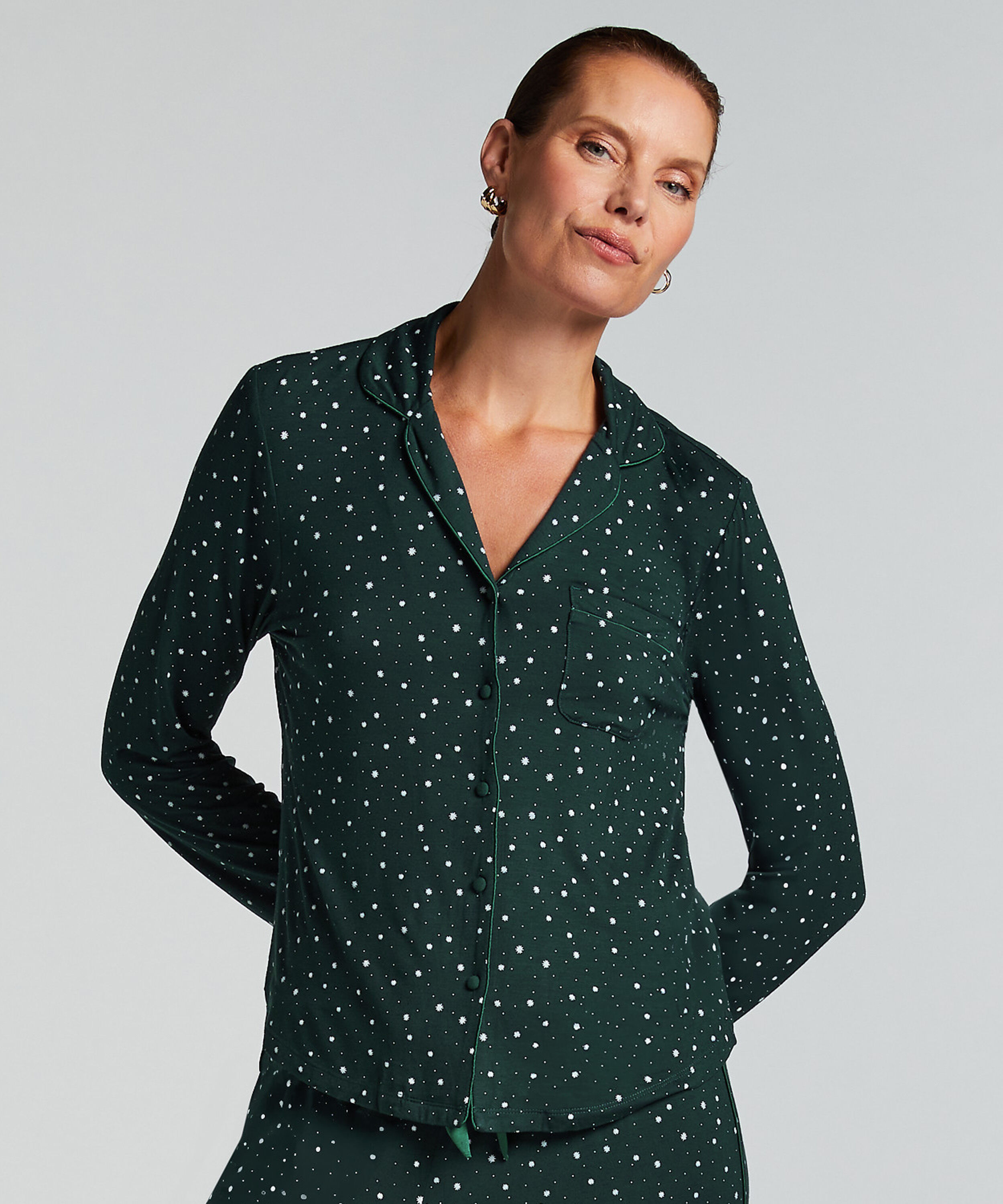 Jacket Jersey Essential, Groen