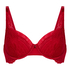 Soutien-gorge à armatures non-rembourré Whitney, Rouge
