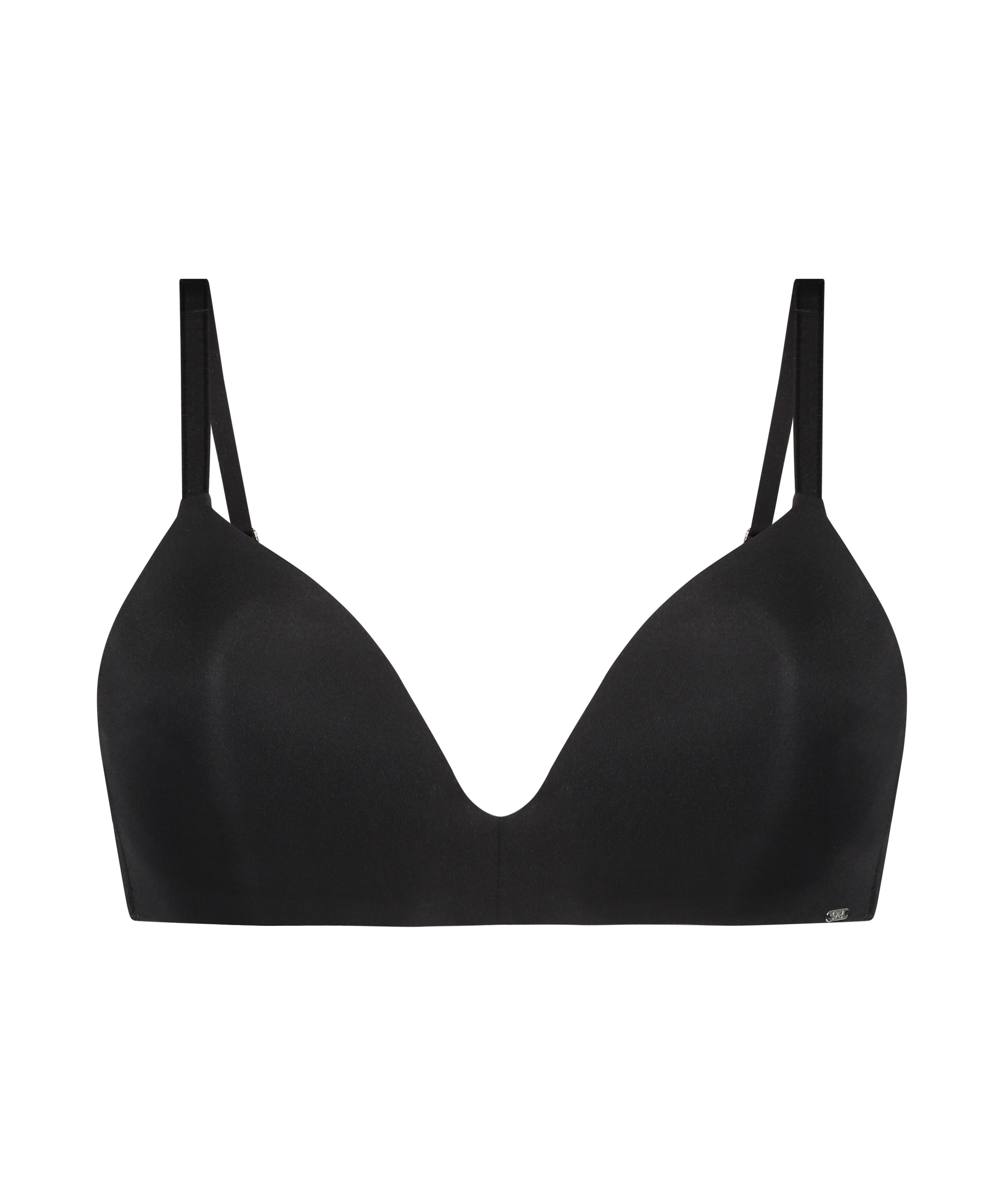 Soutien-gorge sans armatures pr&eacute;form&eacute; Mona, Noir, main