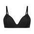 Soutien-gorge sans armatures pr&eacute;form&eacute; Mona, Noir
