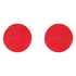 Nipple covers, Rood