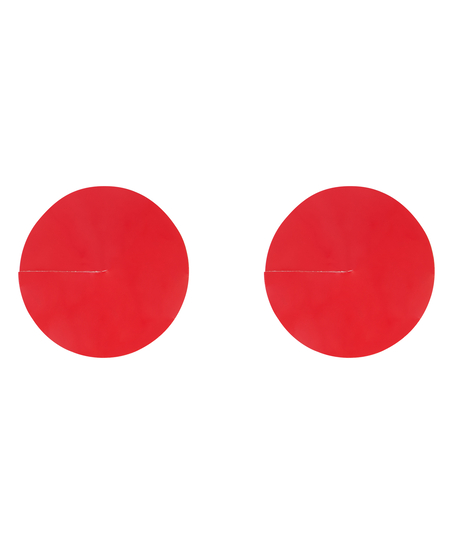 Nipple covers, Rood