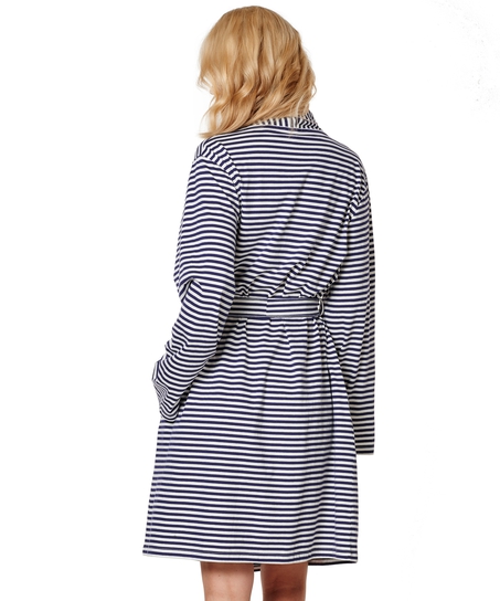 Bathrobe Jersey Robe, Blauw