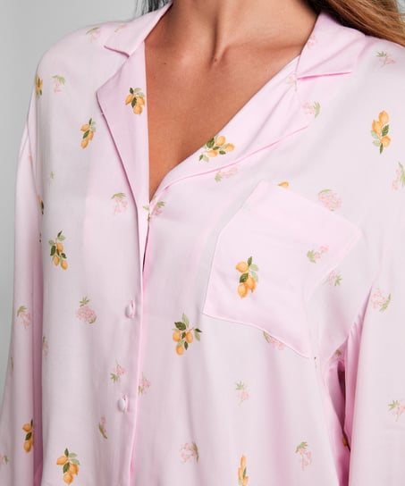 Haut de pyjama, Rose