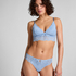 Triangel Bralette Posie, Blauw