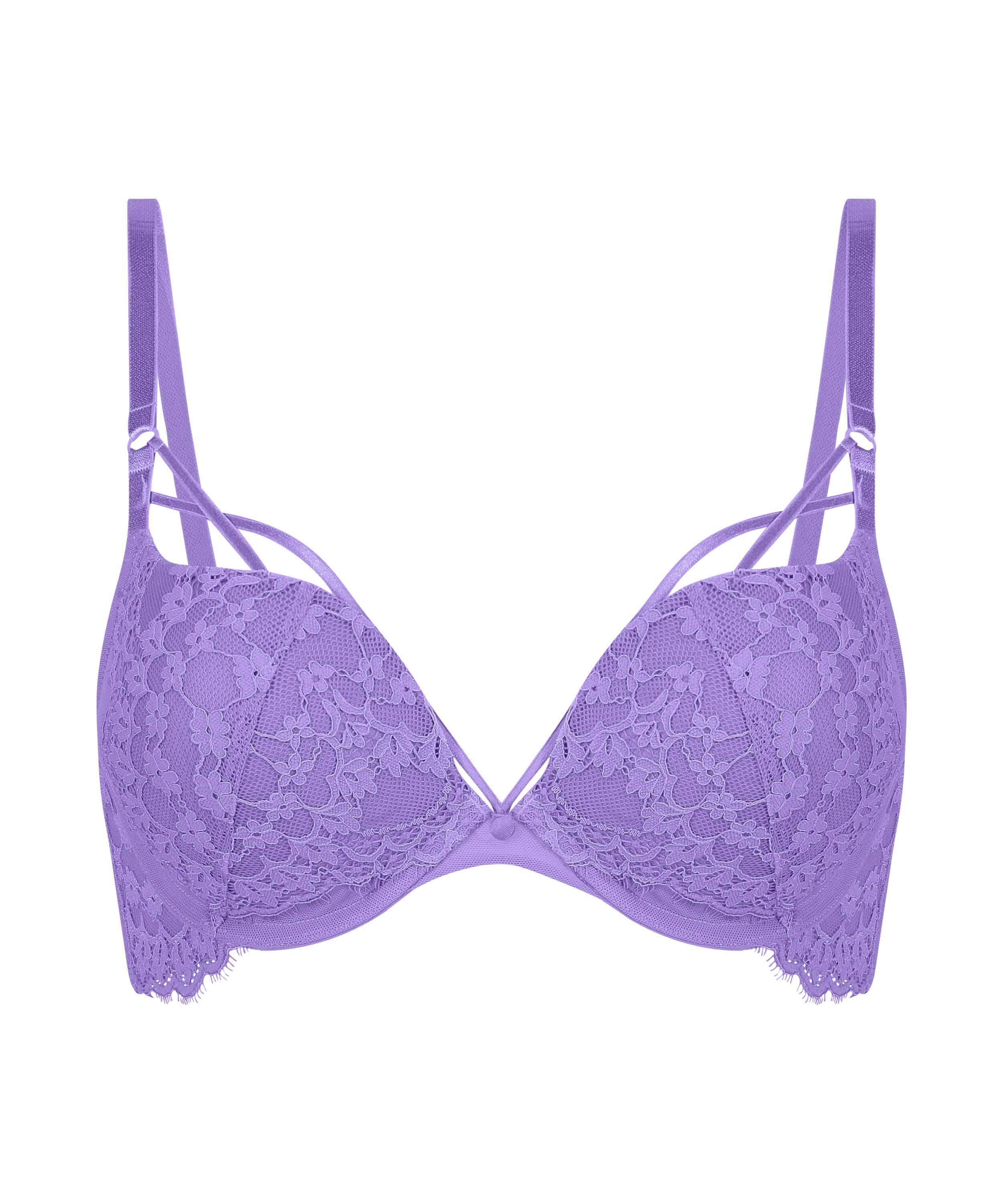 Soutien-gorge &agrave; armatures maximiseur pr&eacute;form&eacute; Daisy, Pourpre