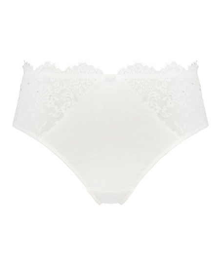 String taille haute Tuppence, Blanc