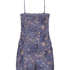 Korte pyjama set, Blauw