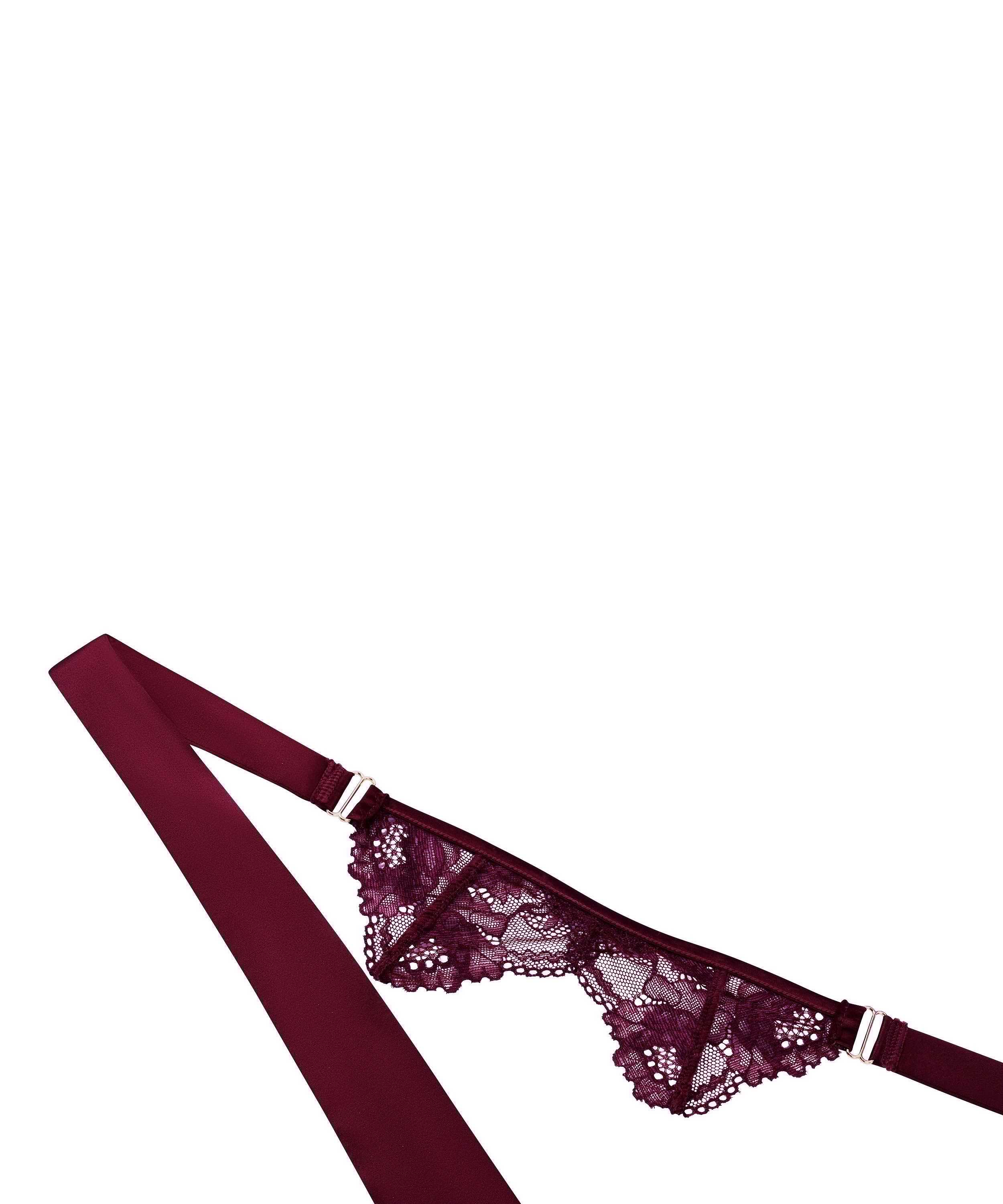 Bandeau Avela, Pourpre, main