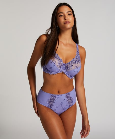 Slip taille haute Diva, Pourpre
