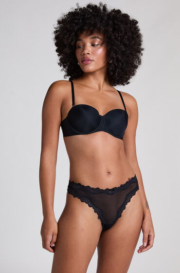 Hunkemöller String Hazel Zwart