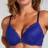 Voorgevormde push-up beugel bh Marine, Blauw