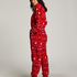 Onesie fleece, Rood