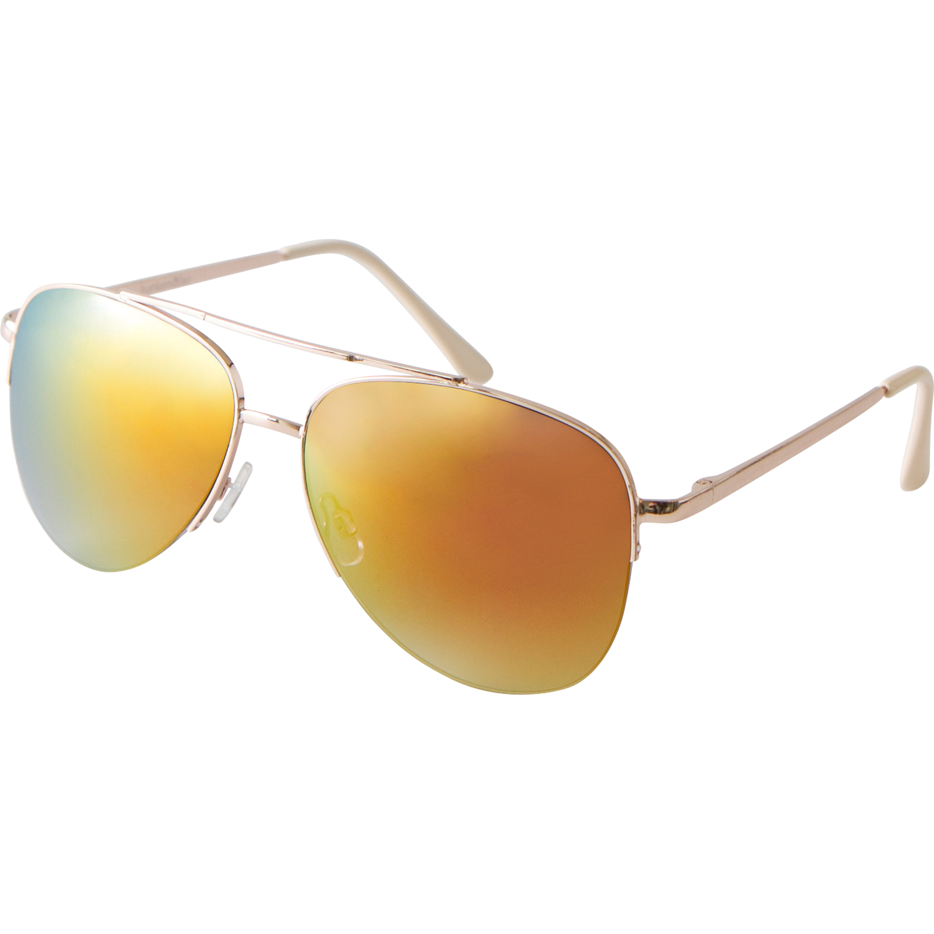 Lunettes de soleil Aviator, Noir, main
