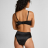 Culotte br&eacute;silienne jambe et taille haute Elle, Noir