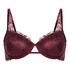 Soutien-gorge &agrave; armatures rembourr&eacute; Hollie, Pourpre
