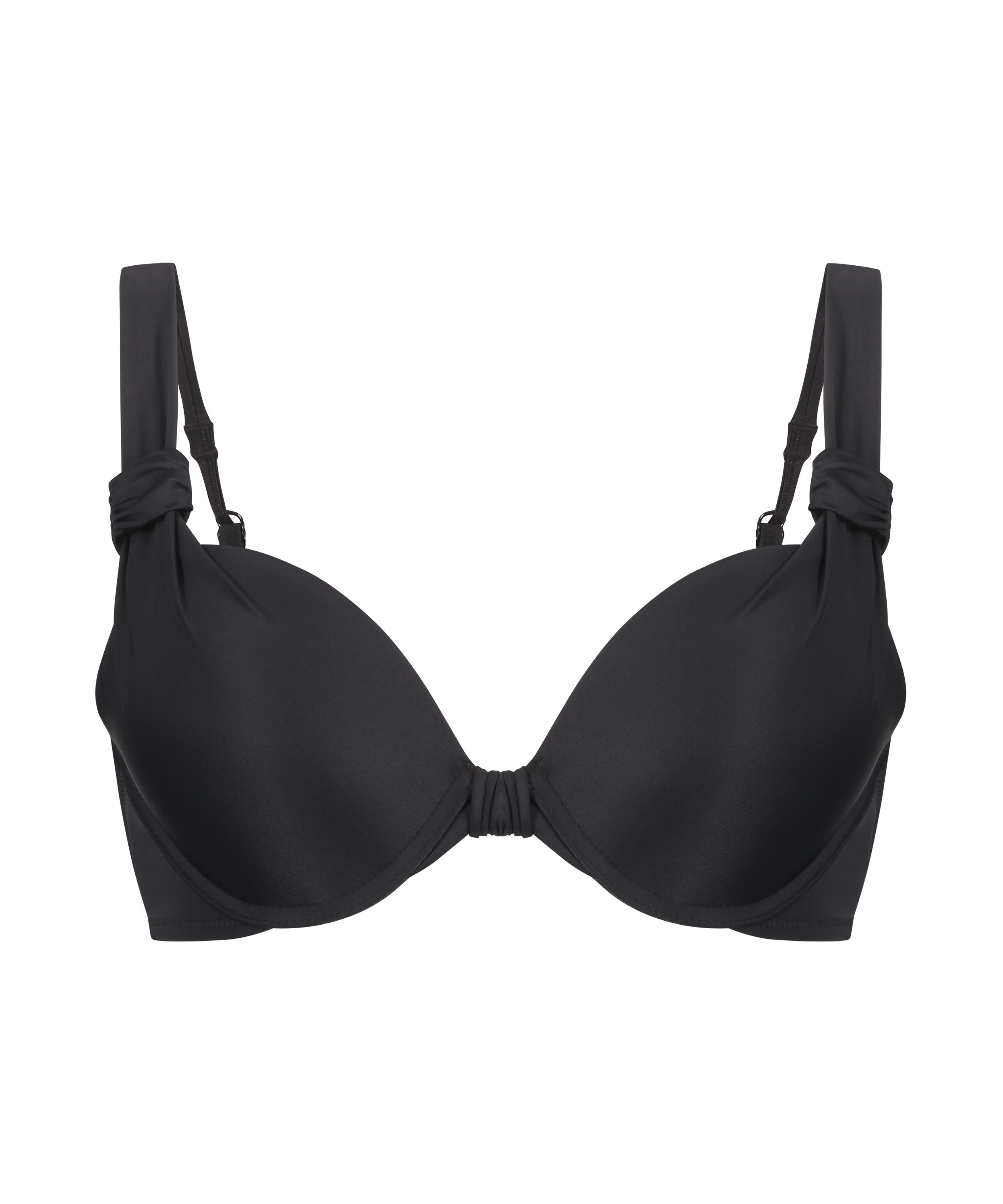 Haut de bikini à armatures préformé Luxe Taille E +, Noir