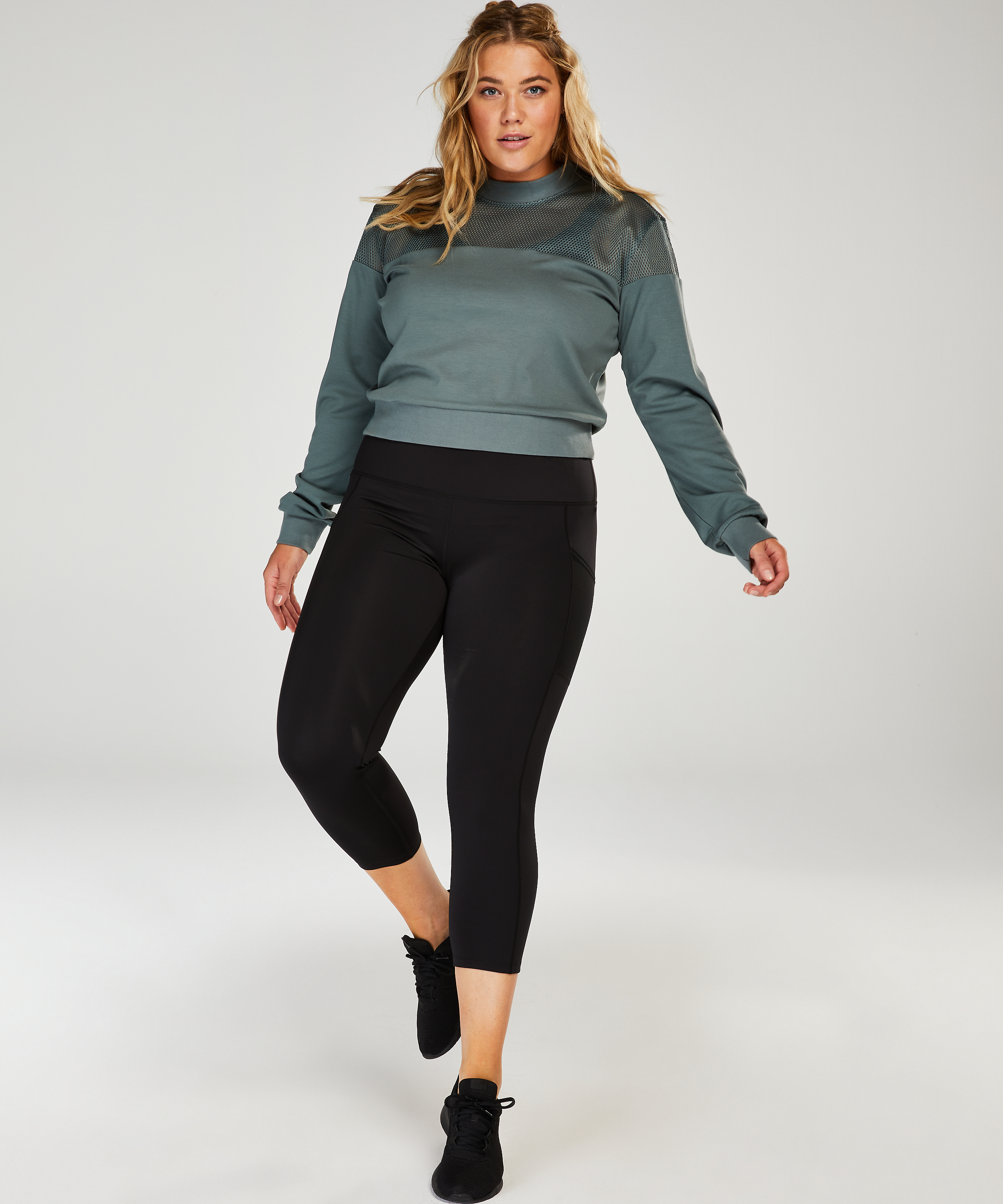 HKMX Sweater Mesh, Groen, main