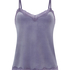 Cami top Velours Lace, Paars