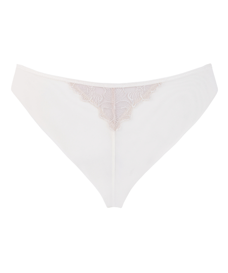 Slip br&eacute;silien Lauren, Blanc