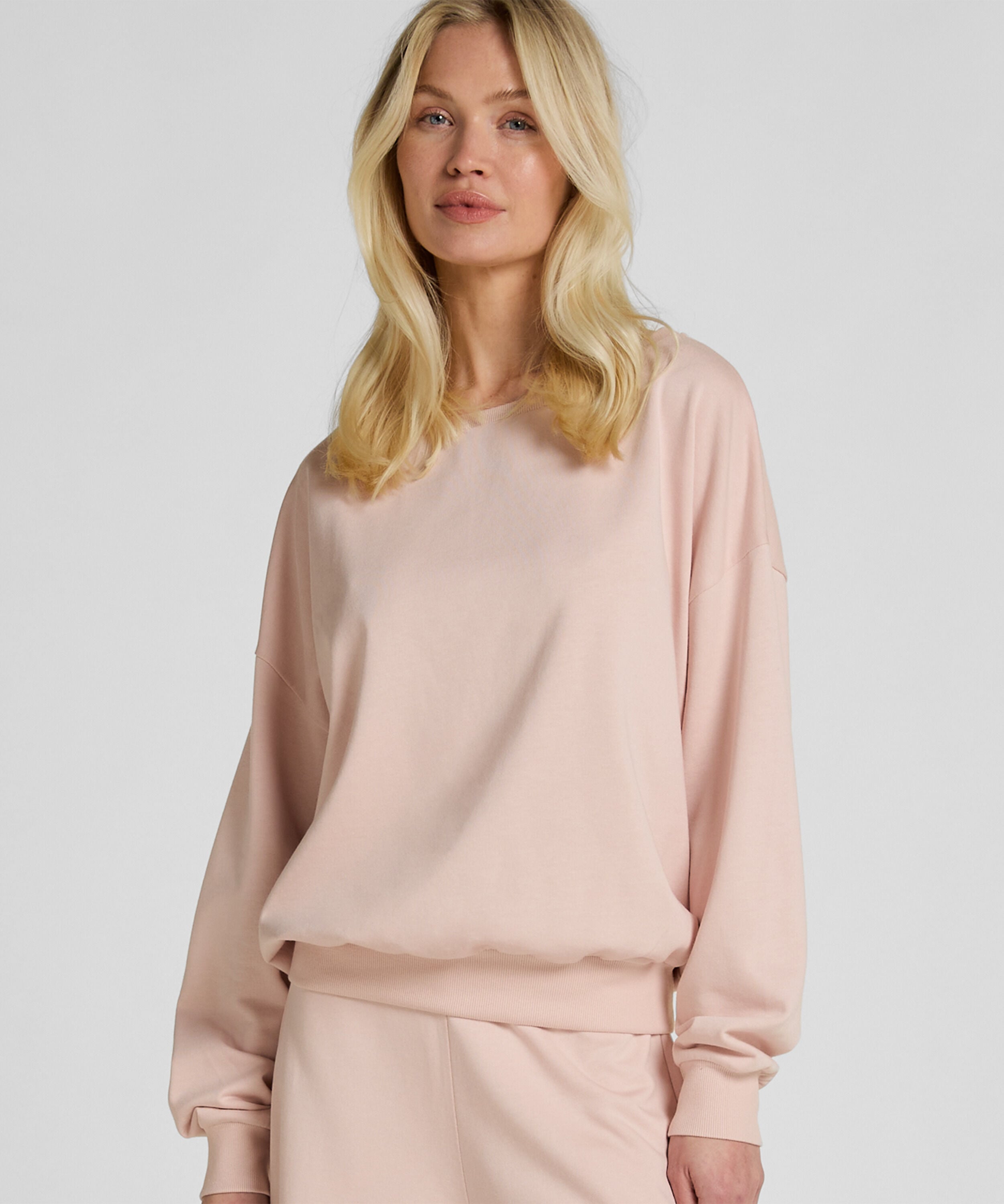 Boatneck Sweater Audrey, Rose Boatneck Sweater Audrey, Rose