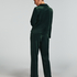 Pyjamabroek Velours, Groen
