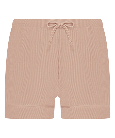 Short Jersey Rib Essential, Beige