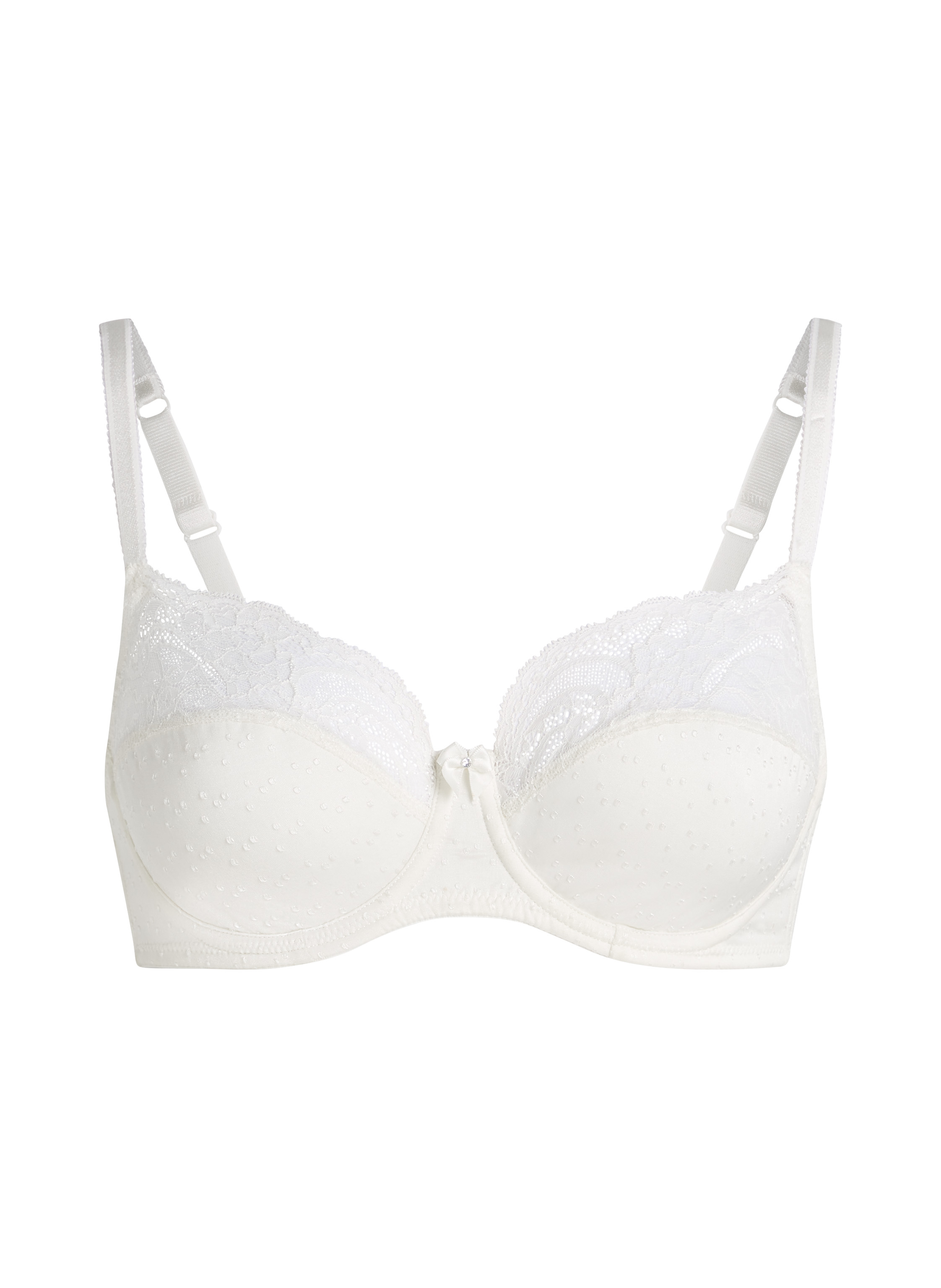 Soutien-gorge &agrave; armatures non-pr&eacute;form&eacute; Sophie, Blanc, main
