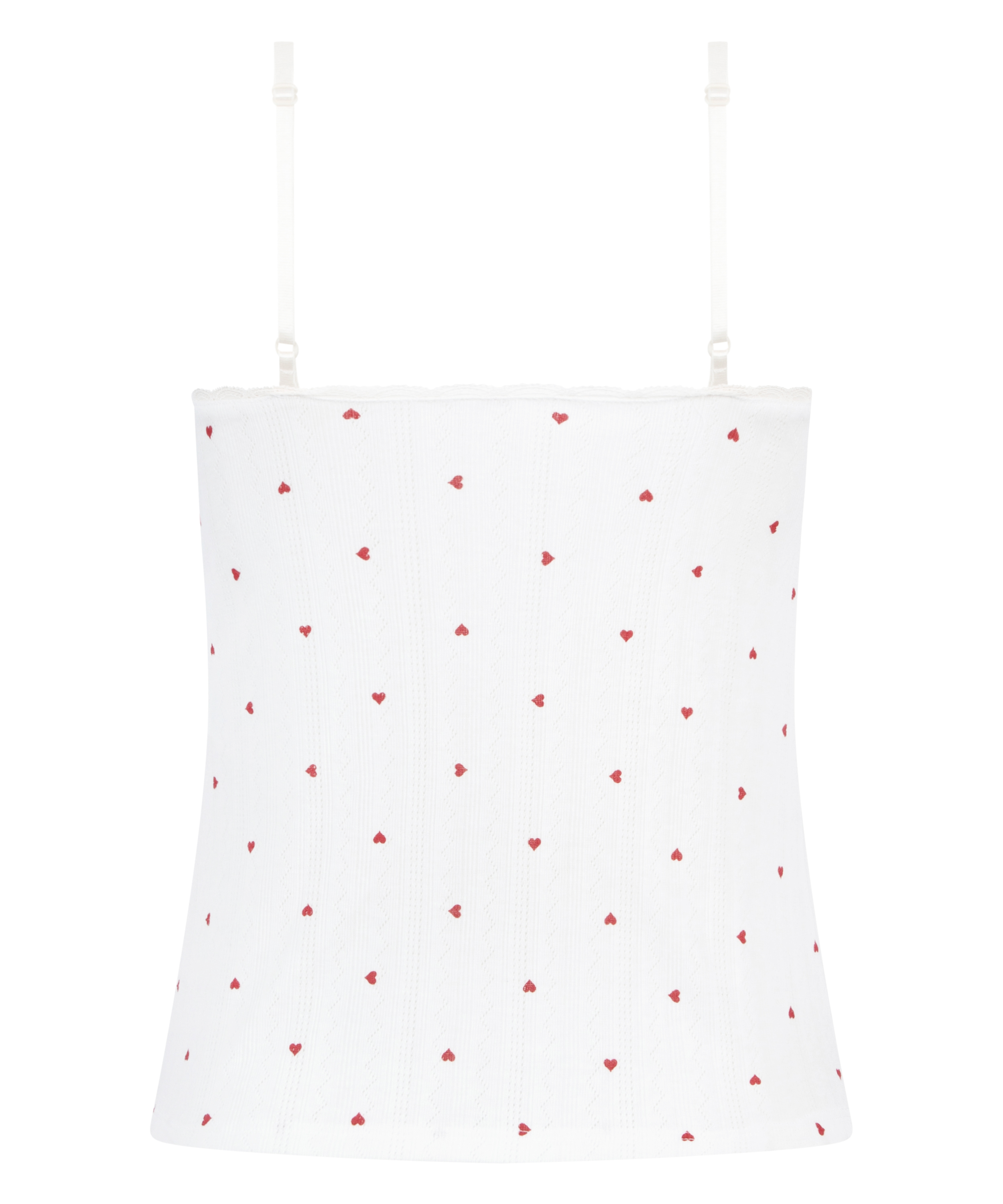 Top cami Lace, Wit, main