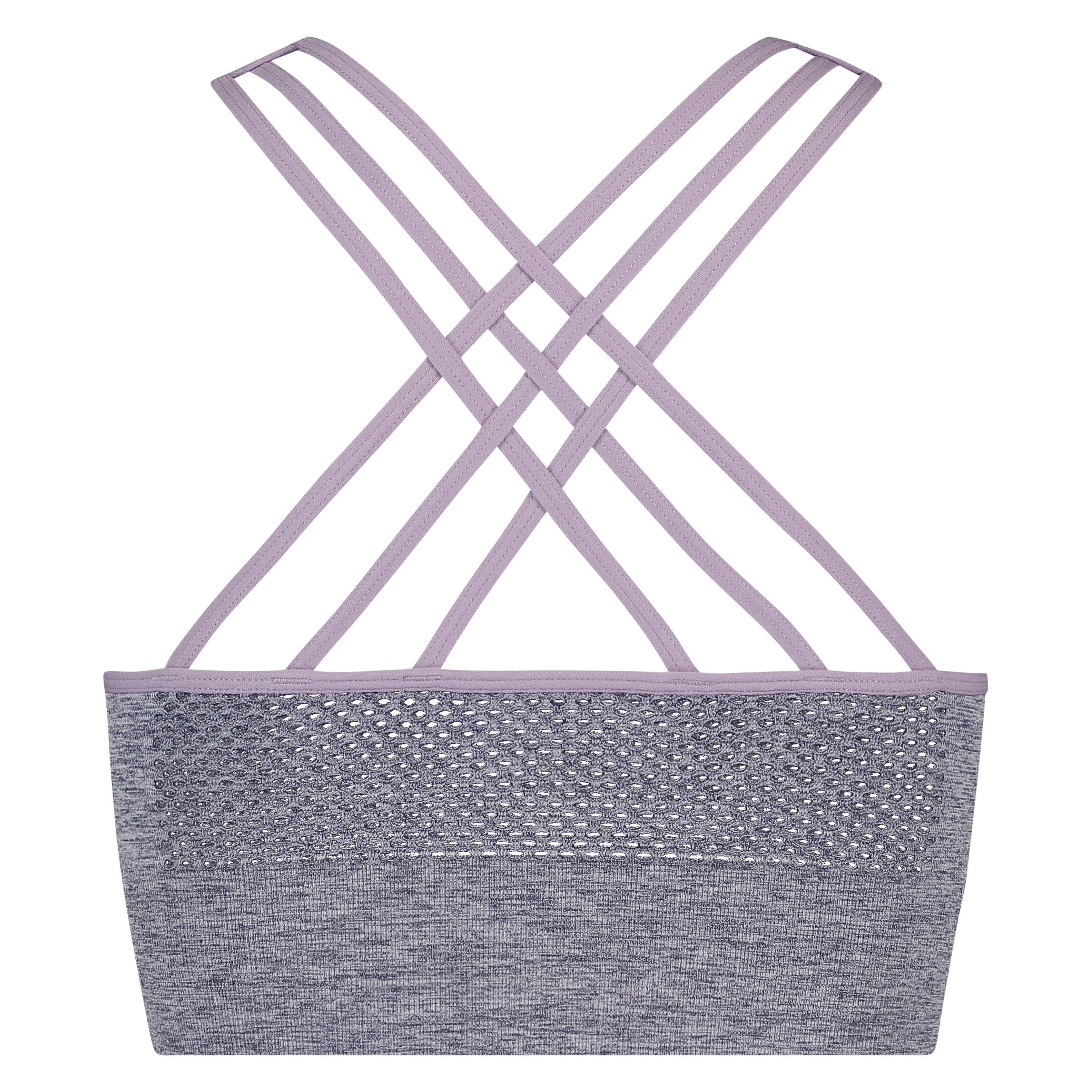 HKMX Sport bh the highneck level 2 ombre, Blauw, main