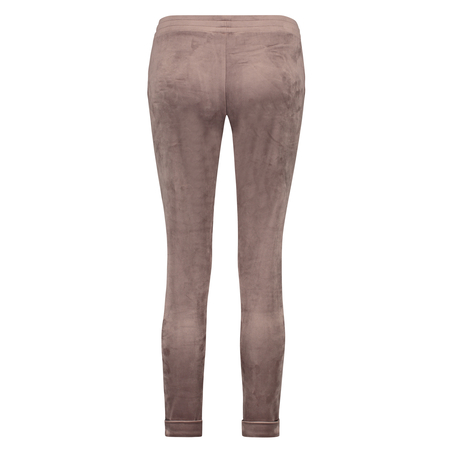 Petite Joggingbroek velours, Bruin