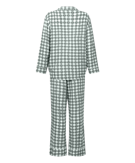 Pyjamaset van keperstof, Groen