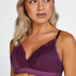 Soutien-gorge pr&eacute;form&eacute; sans armatures Sophie, Pourpre