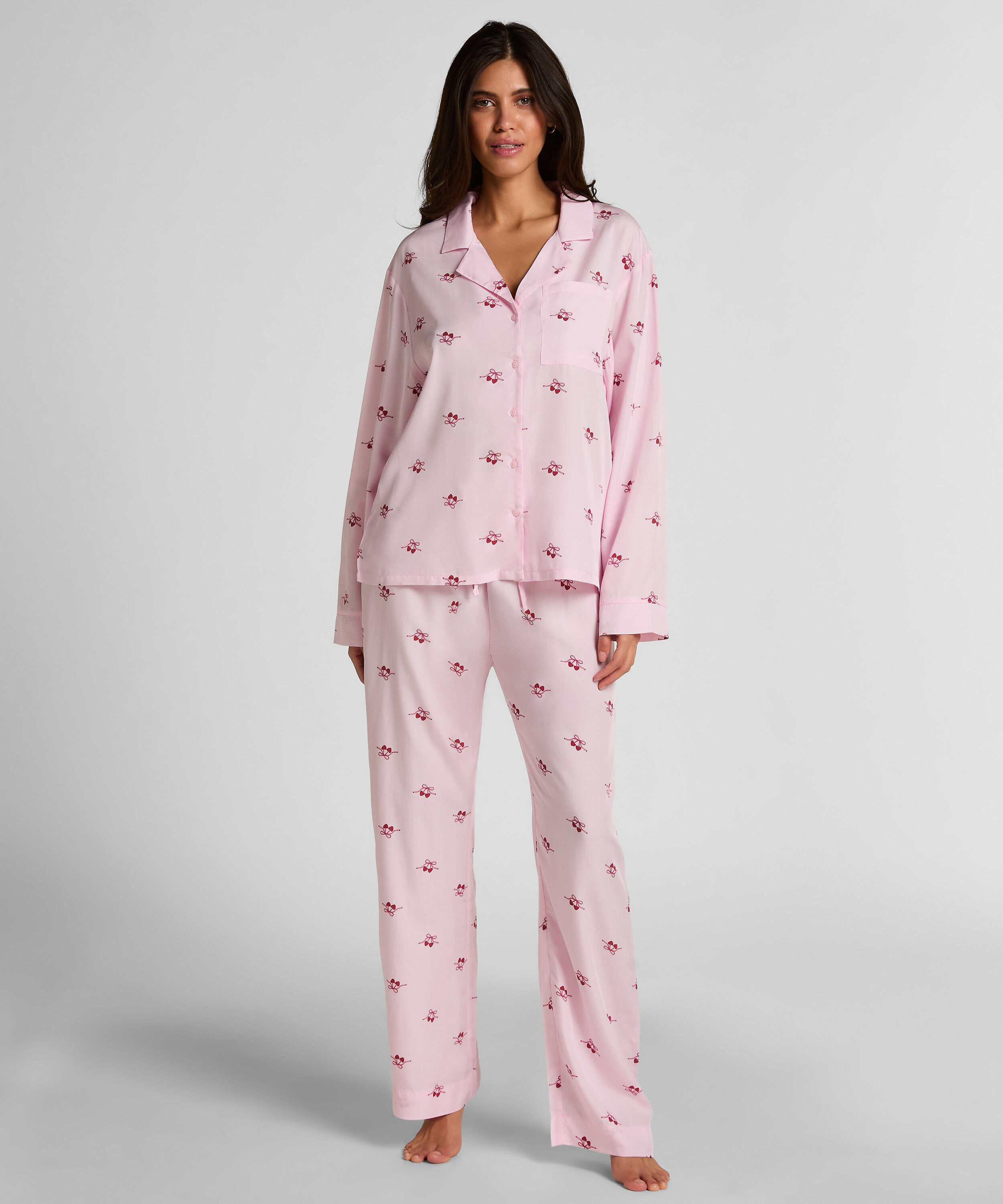 Veste tiss&eacute;e Cherry, Rose