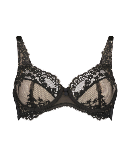 Soutien-gorge à armatures non-préformé Daisy, Noir