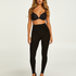 100 Denier Legging Cosy, Zwart