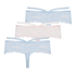 3-pack boxerstring Quinn, Blauw