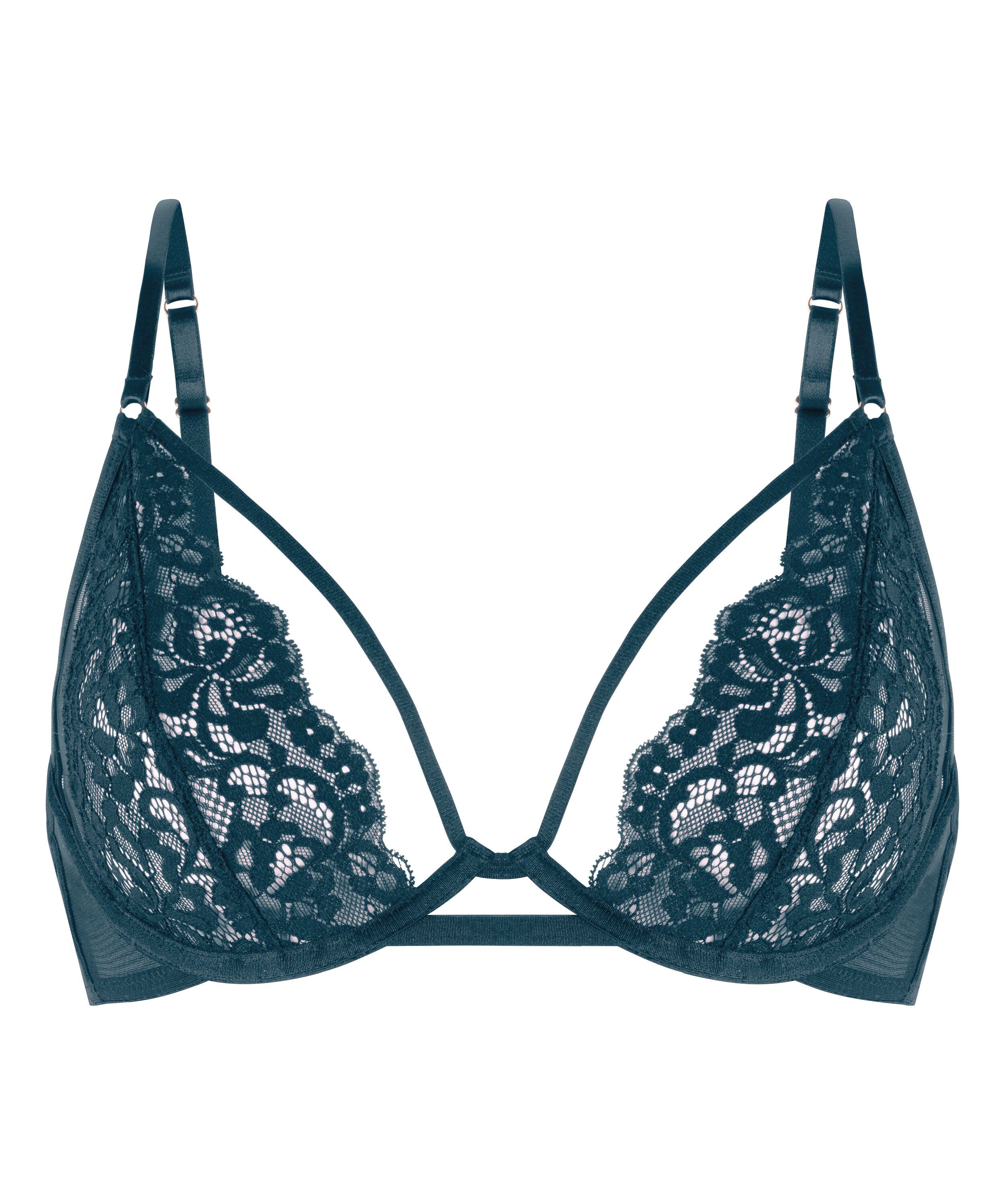 Niet-voorgevormde beugel bh Cinnamon, Blauw