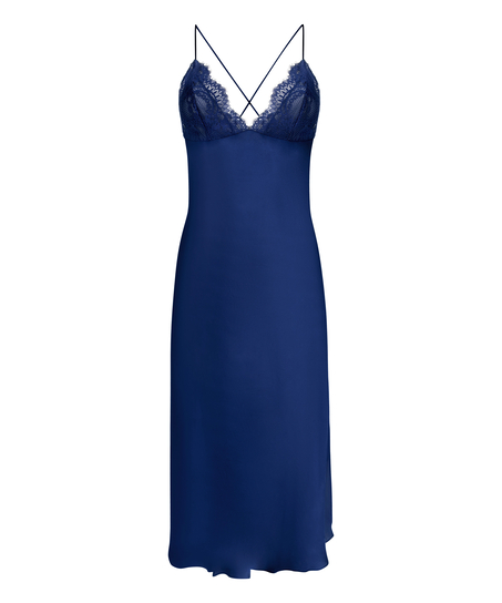 Slipdress Dorothy, Blauw