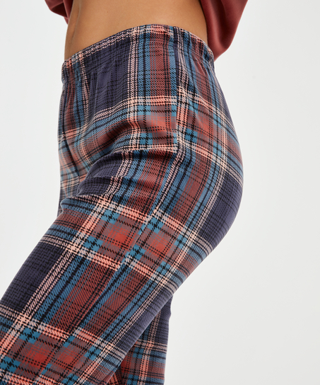 Legging Velours, Blauw