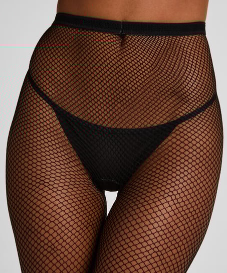 Panty Fishnet, Zwart