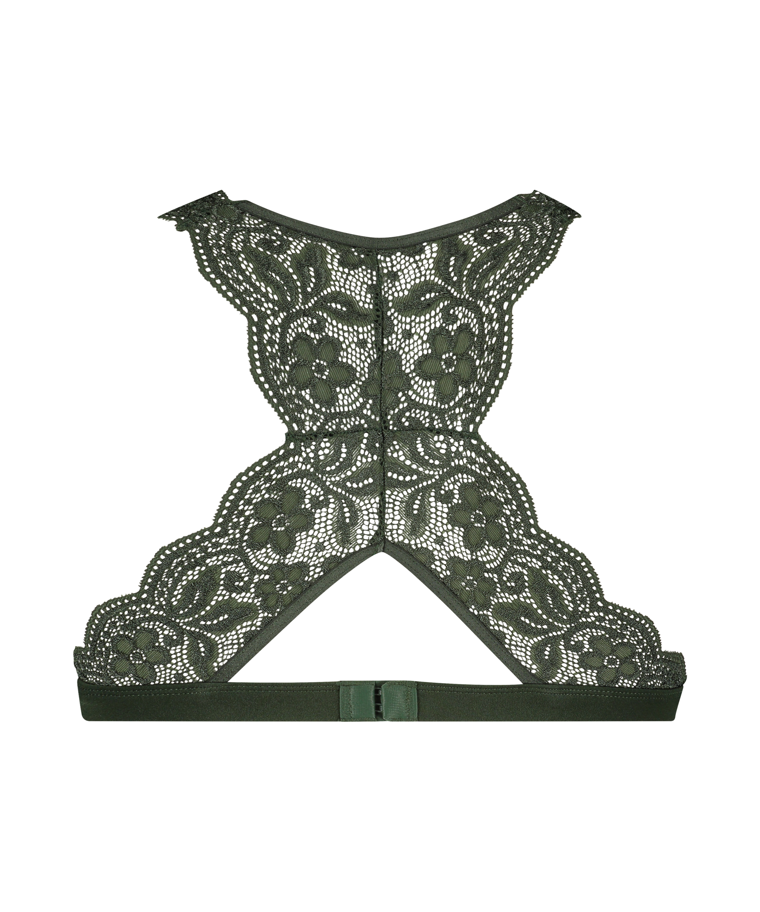 Brassi&egrave;re Halter dos nageur, Vert, main